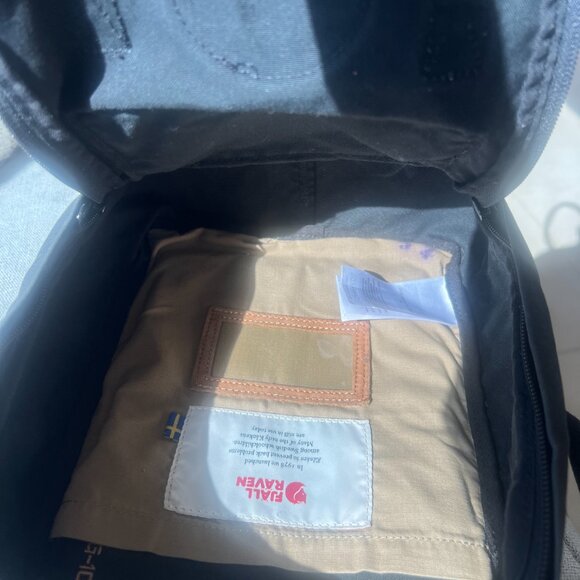 Fjällräven Kånken No. 2 Black Mini Backpack + New Black Shoulder Pads | G-1000 | main image 4